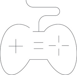 electronics and appliances icons joystick and gamepad © Dinosoftlab