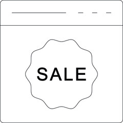 digital marketing icons web and page