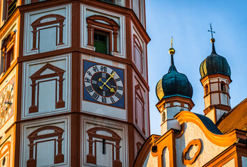 Obraz premium typical old bavarian church