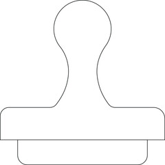 copy writing icons stamp and office