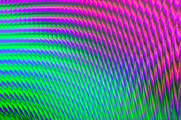 Obraz premium Holographic colorful neon background. Wallpaper glass pattern hologram abstract gradient