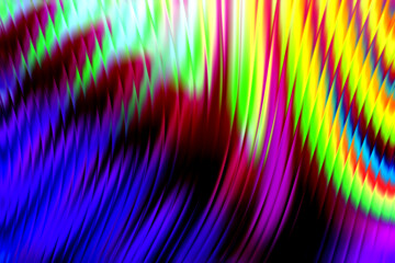 Holographic colorful neon background. Wallpaper glass pattern hologram abstract gradient