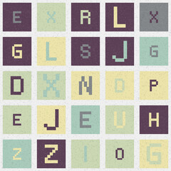 Abstract Geometric Pattern generative computational art illustration