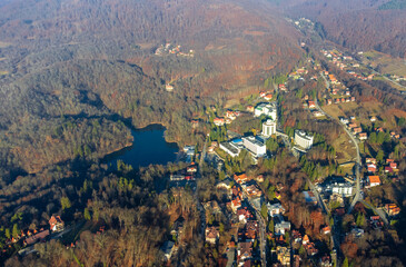 Sovata Resort - Romania, seen from above