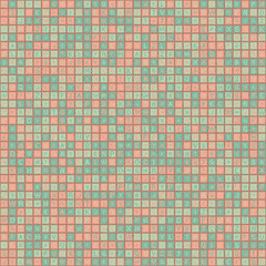 Abstract Geometric Pattern generative computational art illustration