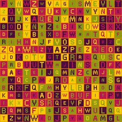 Abstract Geometric Pattern generative computational art illustration