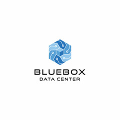 Center data box logo Technology app privacy protect for business