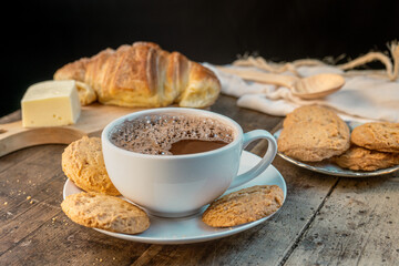 café, chocolate 