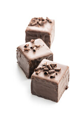Sweet cake. Tasty chocolate dessert