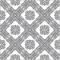 Vector pattern with symmetrical elements . Repeating geometric tiles from striped elements.Monochrome texture.Black and 
white pattern for wallpapers and backgrounds.