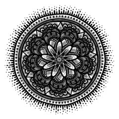 Hand drawn mandala