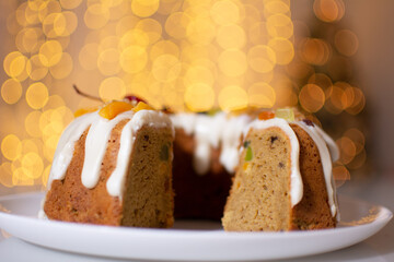 Bolo de frutas, uma deliciosa e saudável sobremesa de nata
