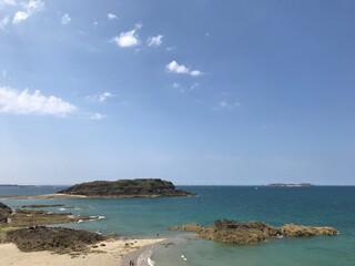 Beach and sea, France