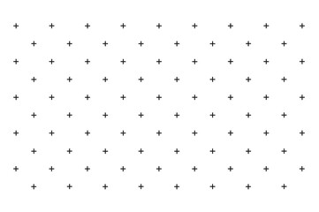 Croix - motif vectoriel géométrique minimaliste simple distribué en diagonale. Texture, arrière-plan. - obrazy, fototapety, plakaty