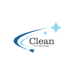 Cleaning logo and symbol ilustration vector template