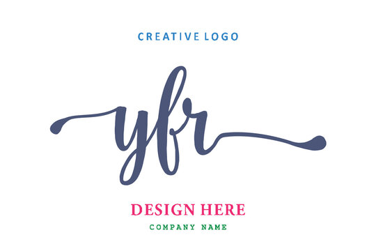 YFR lettering logo is simple, easy to understand and authoritative