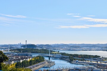 東京湾の漁港