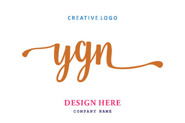 YGN lettering logo is simple, easy to understand and authoritative