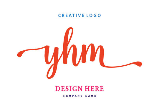 YHM lettering logo is simple, easy to understand and authoritative