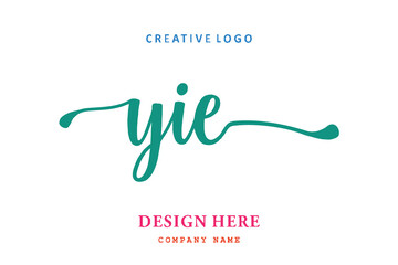 YIE lettering logo is simple, easy to understand and authoritative