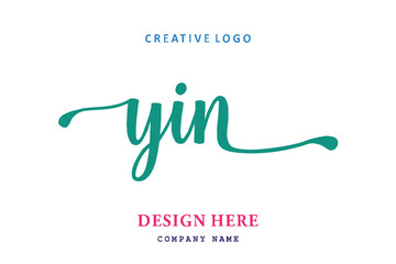 YIN lettering logo is simple, easy to understand and authoritative