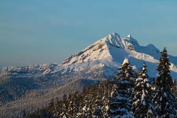 カナダ,雪山