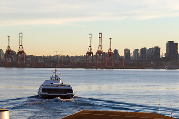 バンクーバー, カナダ, ダウンタウン, シーバス