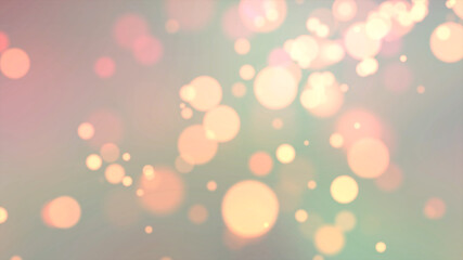Abstract background with bokeh light effect	
