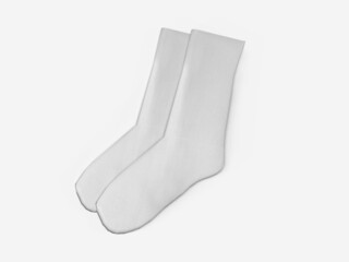 Socks 3D Illustration Mockup Scene