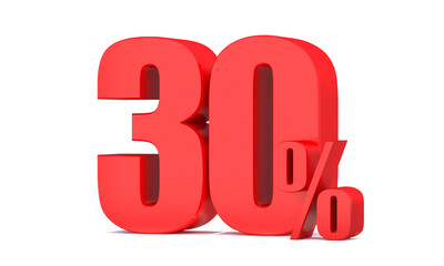 30 Percent off 3d Sign on White Background, Special Offer 30% Discount Tag, Sale Up to 30 Percent Off,big offer, Sale, Special Offer Label, Sticker, Tag, Banner, Advertising, offer Icon