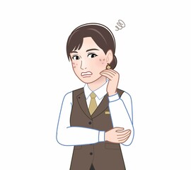 ホテリエの女性