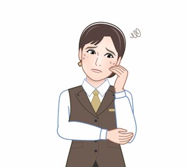 ホテリエの女性