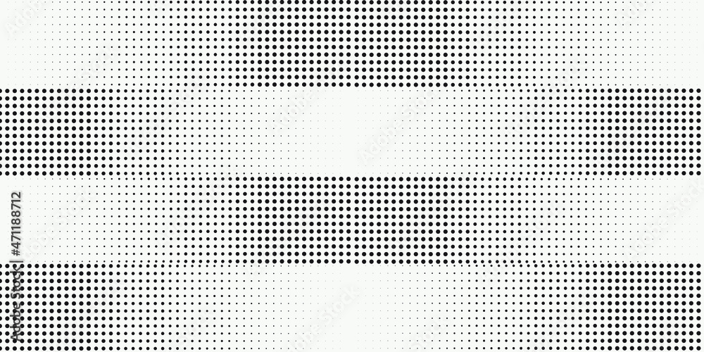 Wall mural Halftone bitmap seamless pattern dot background