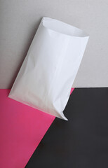 white paper bag