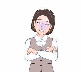 受付担当の女性