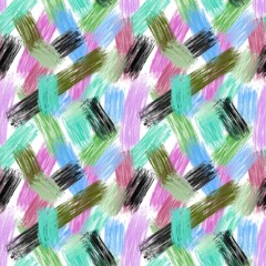 Paint abstract stripes seamless pattern for gifts and cards and posters and postcard and magazines and kids 