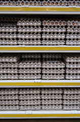 eggs at the grocery store