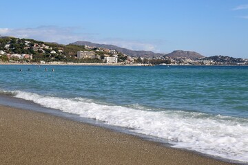 view of the beach