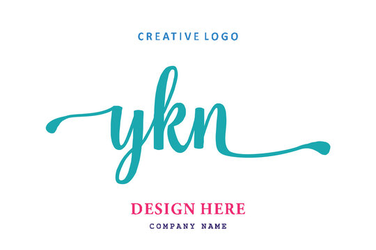 YKN lettering logo is simple, easy to understand and authoritative
