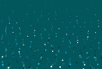 Light BLUE vector texture with rectangular style.