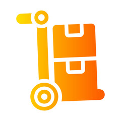 trolley gradient icon