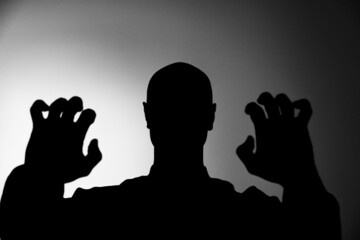 Wushu training in studio session