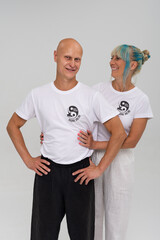 Wushu training in studio session