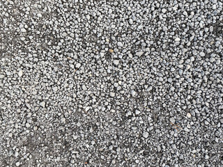 Gravel or pebbles. Stones natural background texture.