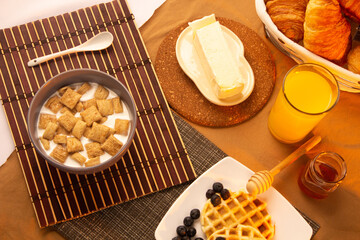 Breakfast senital view