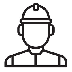 engineer line icon