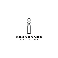 chandelier logo cartoon icon design template black isolated vector illustration