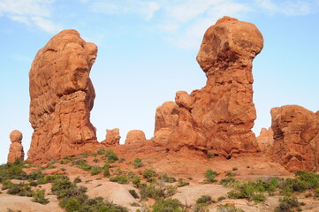 Fototapeta na wymiar Arche National Park Moab. Utah
