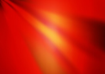 Fototapeta premium Light Red, Yellow vector glossy abstract background.
