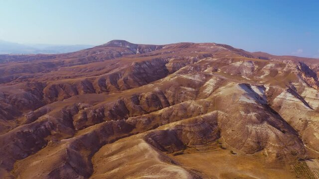 Aerial, Mountainous Landscapes, Malatya Region, Turkey